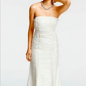 NWT Ann Taylor silk charmeuse wedding gown sz 4